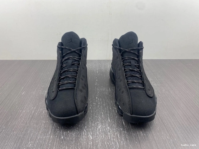 Rep Husky Cat Retro 13 Air Jordan 414571-011 Black 0811